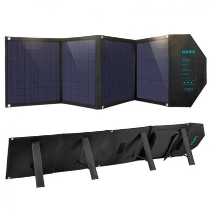 NNEDSZ CHOETECH SC007 Solar Panel Portable Charger 80W 18V with USB-C PD 30W